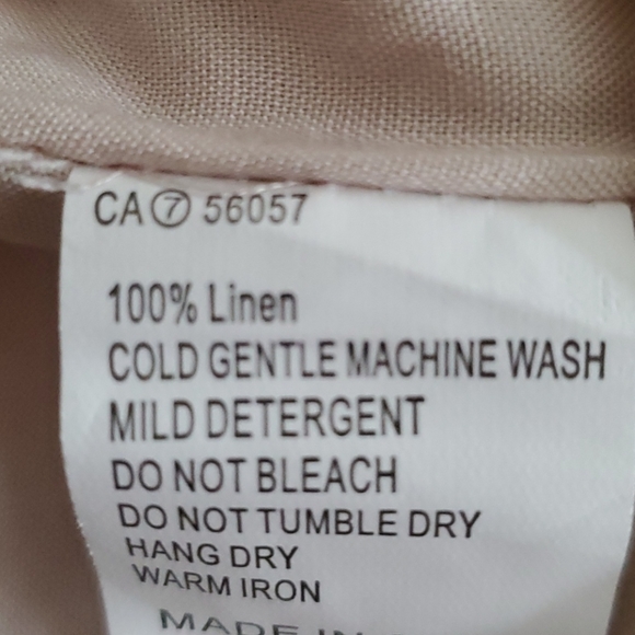 Ava. Linen Boho Sheath Dress - Picture 10 of 11